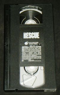Rescue Touchstone 1988 VHS Movie Charles Haid