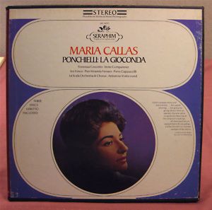 La Gioconda Ponchielli Votto Maria Callas LP Box Set
