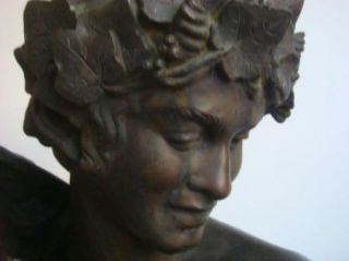Charles Joseph Lenoir 1844 1899 Antique Huge Bronze