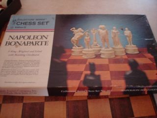 Vintage 1966 Napoleon Bonaparte Classic Games Chess Set