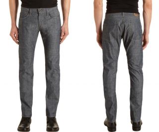 Brand   Kane Chambray Slim Straight Jeans size 31 $250 NWT 