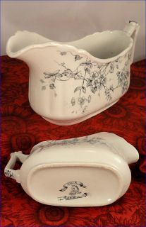 boat in the English Staffordshire pottery pattern called Celia. Celia 