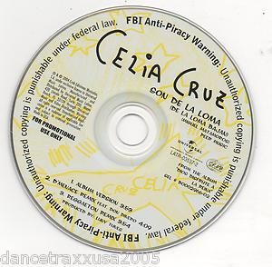 Celia Cruz Son de La Loma CD Promo RARE Reggaeton Remix