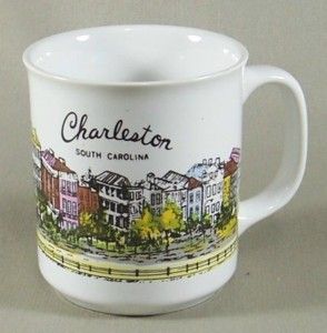 Charleston South Carolina Coffee Cup Mug Souvenir