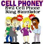 Cell Phone Phoney Prank Ringtone Machine Key Chain