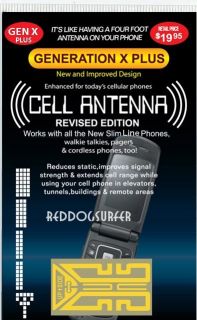 Cell Phone Generation x Plus Internal Antenna Revised Edition