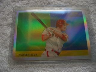 Chase Utley Refractor Topps Chrome 2010 National Chicle CC44 280 499 