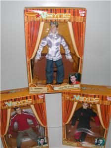 NSYNC Marionette Doll in Box Lance Bass JC Chasez Chris