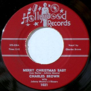 Charles Brown Original 1954 Merry Christmas Baby Lloyd Glenn Sleigh 