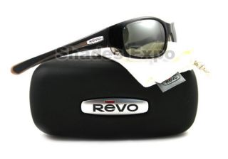 New Revo Sunglass Polarized re 2043 01 Black Checkpoint