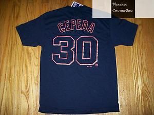 Giants Orlando Cepeda Cooperstown Jersey Shirt Med SF