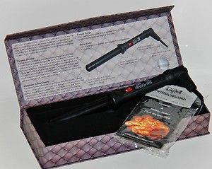 Donna Milano 25mm Ceramic Hair Curling Iron Wand (Brand New) Retail 