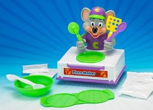 New Chuck E Cheeses Pizza Maker Play Set Microwave Kids Cooking Toy 