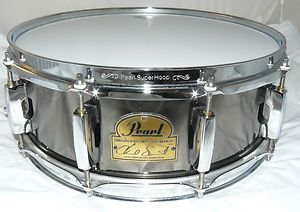 Pearl Chad Smith Signature Snare Drum 5 x 14 BlackNickel Steel 4 Kit 