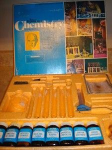 1973 Mr Wizards Experiments in Chemistry Set