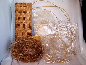   Supplies Misc Round and Flat Reed Many Sizes Chair Caning Items