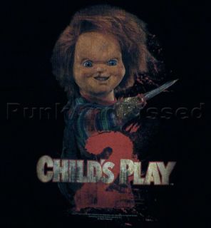 Childs Play 2 Heres Chucky T Shirt Official Fast SHIP