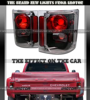 73 91 Chevy C/K 1500 C10/C20/K10/K20/C15/K15/Blazer Tail Lights Rear 