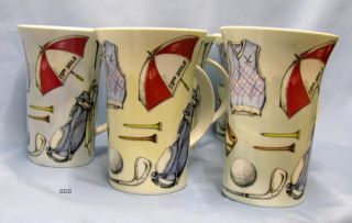  china six box golfing mug set from the leonardo collection the mug 
