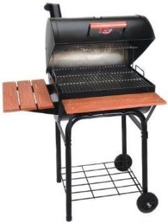 Wrangler 640 Square Inch Charcoal Grill / Smoker Char Griller 2123