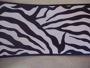 Zebra Animal Skin Wallpaper Wall Border Kids Bedroom Decor black white 
