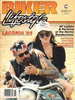 biker lifestyle magazine november 1984