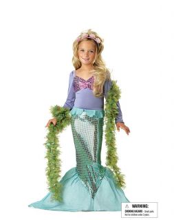 Lil Little Mermaid Costume Dress Child XS Small Medium