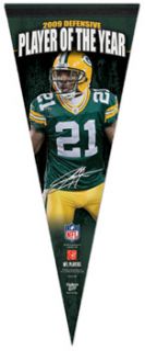 Charles Woodson Green Bay Packers Premium Pennant 2009