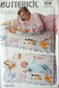 Sew Pattern Child Learning Quilt Book Uncut 5134 Animal