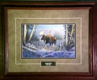 now free derk hansen on the move moose print framed