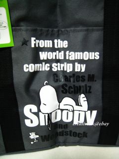 Japan Peanuts Snoopy Woodstock Diaper Travel Shopping Handbag Shoulder 