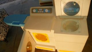   Little Tikes Washer and Dryer Combo with Iron Board Child Size