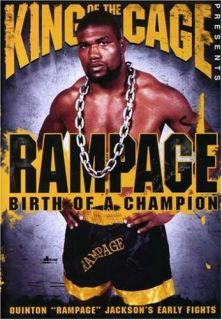 Quinton Rampage Jackson Kotc UFC MMA DVD Pride New Tito