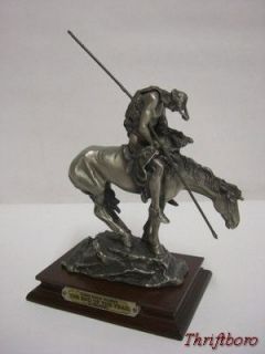 Chilmark Pewter The End of The Trail James Earle Fraser Inspired 