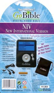 Gobible NIV New Update Digital Bible Player Free SHIP