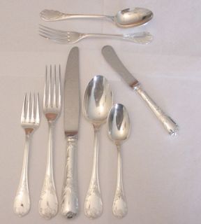 christofle marly sterling flatware 8238 a magnificent service for 4 