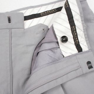   PRORSUM $750 slim fit pleated gray pants 50 IT Christopher Bailey