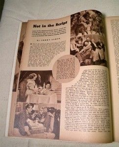 Merle Oberon Laurence Olivier Hollywood Mag 1939 Shirley Temple 