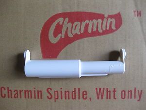 Charmin Toilet Paper Roll Holder Extender for Bigger Large Rolls White 