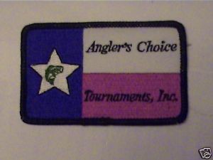 Anglers Choice Tournaments Inc Bass Tournament Patch