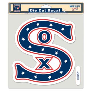 Chicago White Sox Alternate Logo Die Cut Car Sticker Decal 8 x 8 