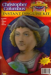Christopher Columbus Disguise Kit 4 Students Plays