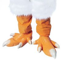 Adult Std Supreme Chicken Costume Feet Chicken Costumes