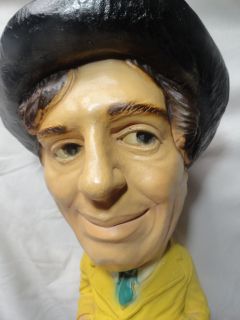 Vintage Esco Chico Marx Chalkware Statue 1973