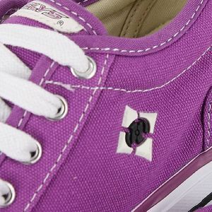 Heelys 7578 Chazz Purple White Skate Womens 9 Mens 8