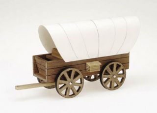 craft supplies wood model craft kit school project covered wagon
