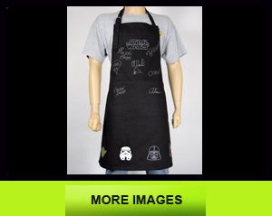 Epic Mealtime Cast Signed Star Wars BBQ Apron; Course of the Force