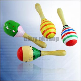   wooden ball children s toys percussion musical instruments sand hammer