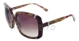 New Christian Dior Sunglasses CD Chicago 1 Burgundy 450JS CHICAGO1 