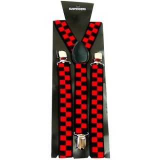 New Adjustable Checkers Unisex Suspenders Braces BD859